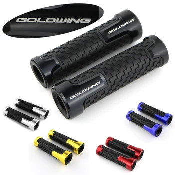 

For Honda Goldwing GL1800 GL1500 CNC Motorcycle Aluminum None-Slip Rubber Handlebar Handle Grips