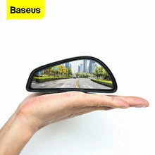 Baseus – rétroviseur convexe de voiture, 2 pièces, miroir de sécurité routière, de stationnement, de vue arrière