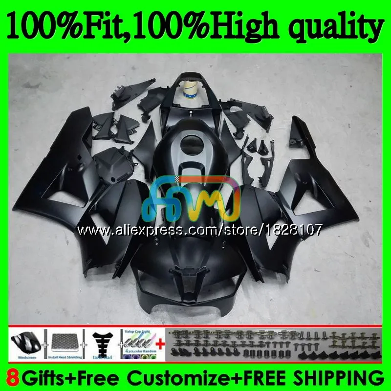 

Injection For HONDA CBR600 RR CBR600RR F5 13 14 15 16 17 146BS.20 CBR 600RR 600 RR 2013 2014 2015 2016 2017 Fairing matte black