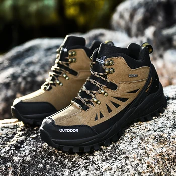 

2020 New Designers Cow Split Warm Boots Men Fashion High Top Sneakers Male Winter Botas Hombre Boots Snow Shoes Comfortable