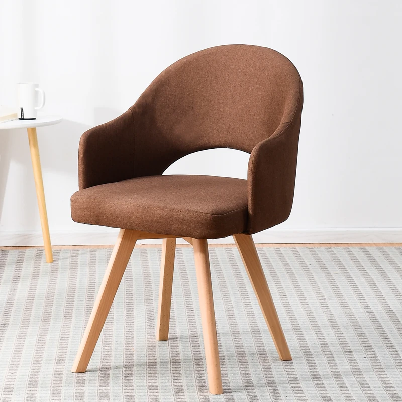 Скандинавский скандинавский стиль, ленивые обеденные стулья, современные стулья из твердой древесины для ресторана, креативные обеденные стулья, домашний стул - Цвет: A6  H78cm