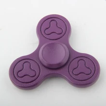 Фиолетовый три ручной Спиннер для пальцев стресс анти игрушки