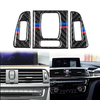 

Replacement Air Vent Stickers Mouldings 3pcs For BMW 3 Series 4 F30 F31 Wear Resistant