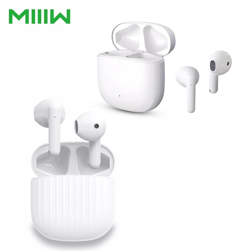 Наушники-вкладыши Miiiw Marshmallow Bluetooth-совместимые портативные с зарядным чехлом |