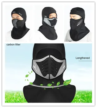 Fietsen Winddicht Stofmasker Actieve Kool Shield Winter Fleece Warm Volledige Hoofd Gezicht Hals Cover Ski Scooter Training Balaclava Fietsen Winddicht Stofmasker Actieve Kool Shield Winter Fleece Warm Volledige Hoofd Gezicht Hals Cover Ski Scooter Training Balaclava