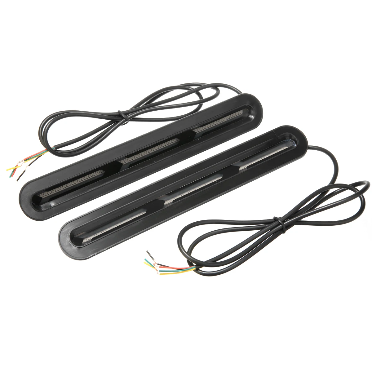 

2Pcs 12V/24V 120LED Car Rear Window Tail Brake Flashing Flowing Turn Signal Light Universal For All Trucks Trailer