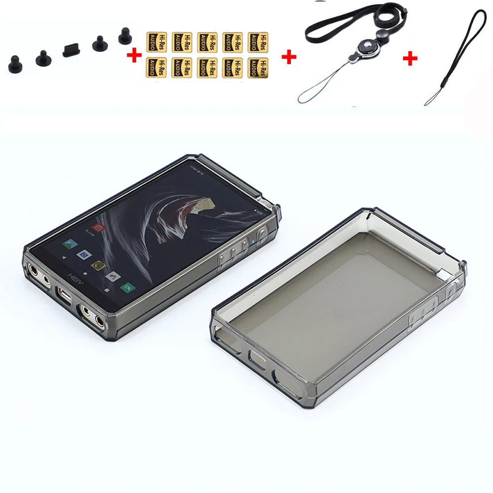 Soft Crystal Clear TPU Protective Case Cover for Hiby New R6 2020 / RS6 Shell Skin | Электроника
