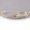 Gold filled baguette cubic zirconia bracelet for women men luxury jewelry rainbow cz tennis gorgeous trendy bangle girls gift ► Photo 3/6