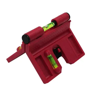 

Adjustable Angle Tube Protractor With Magnetic Angle Ruler 3-in-1 Folding Angle Meter Protractor Horizontal Bubble Angle Ruler