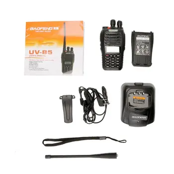 

Baofeng UV-B5 Portable Walkie Talkie Dual Double Band Two Way Ham VHF UHF Radio Station Transceiver Boafeng Scanner Amador