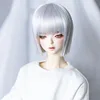 New style 1/3 1/4 1/6 1/8 Bjd Wig Short Cool Straight High Temperature Wire Bjd Wig SD Hair ► Photo 2/5