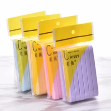 12 шт./компл. косметический слойка сжатого губка для чистки лица Чистая стиральная машина для снятия макияжа Инструменты для ухода за кожей пуховка для пудры