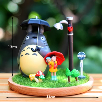 Totoro Figurines Collection My Neighbor Totoro Cartoon Movie Peripheral  Toys Action Figure Decoration Christmas Children Gifts - AliExpress