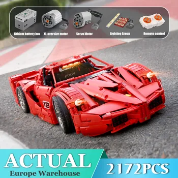 

Mould King MOC 13085 Technic Series Ferraried FXX F40 Enzo Sports Car Model Building Blocks Bricks compatible 5889 Toys