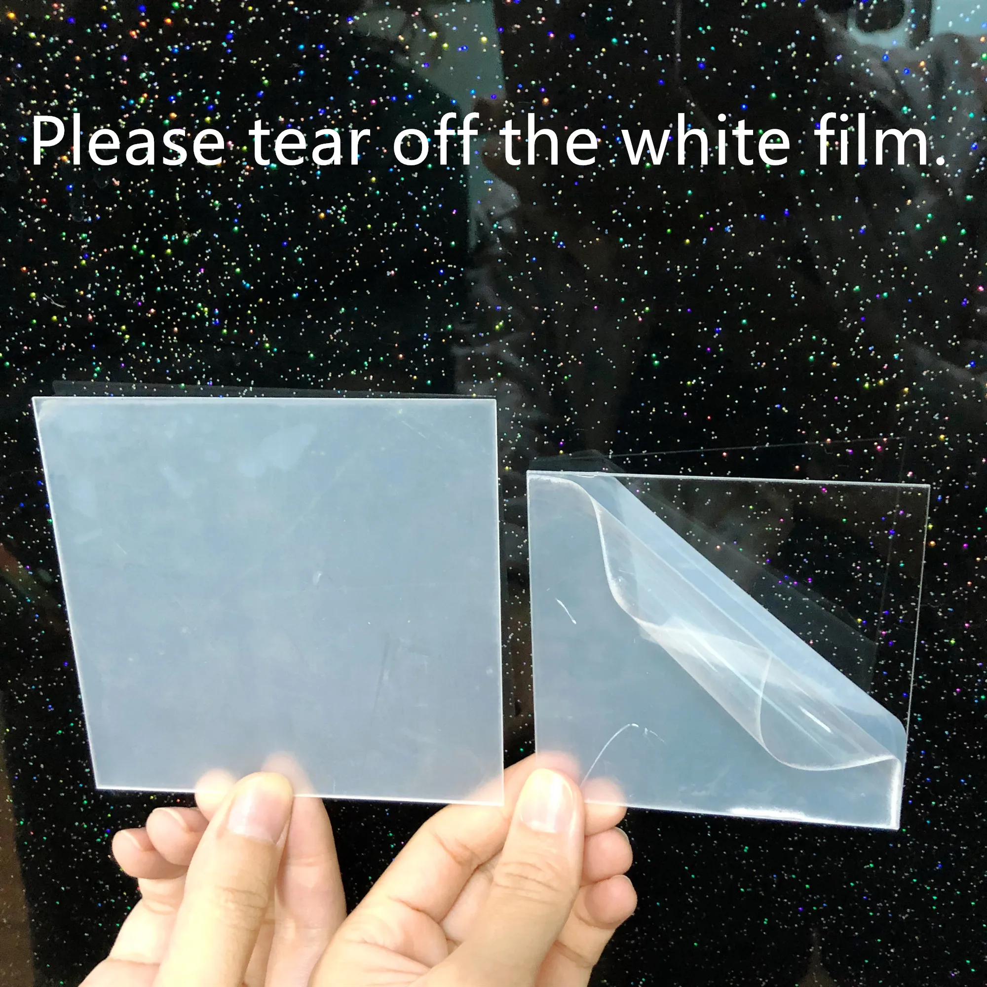 2 мм прозрачный плексиглас доска акриловый лист DIY Модель делая доска из оргстекла