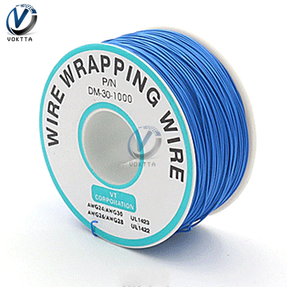 ul1423 0.25mm estanhado cobre sólido pvc isolação jumper cabo 250m