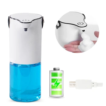 

Free Shipping Automatic Foam Soap Dispenser 320ml Intelligent foam USB Charge Touchless Sensor Liquid Hand Washing Machine