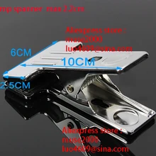 Настольная лампа металлический маленький большой зажим пружинная Гибкая мягкая трубка держатель Основание Держатель DIY пластина доска светильник прикроватная лампа прожектор