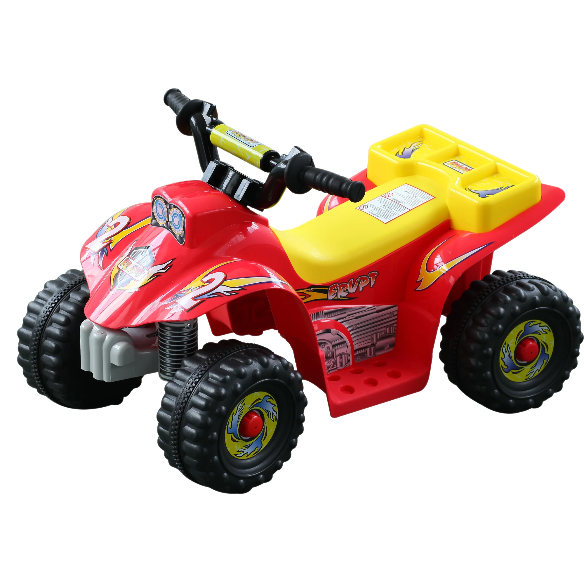 HOMCOM Quad Bateria 6V Moto Electrica Infantil Ninos 1.5 anos Velocidad 25 Km/h Carga Max 20 Kg CARGADOR INCLUIDO