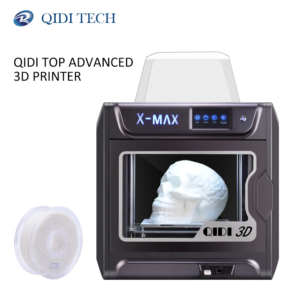 QIDI большой размер 3д принтер,3d принтер X-max, 300*250*300, PLA TPU PC PETG нейлон