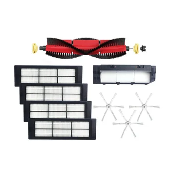 

Detachable Main Brush + Filter + Main Brush Cover + 6-Arm Brush for Mijia/Roborock Robotic Vacuum Cleaner T60 T61
