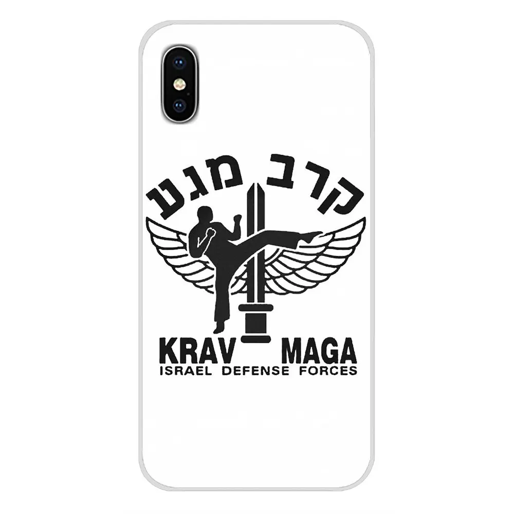 teléfono con accesorios para Samsung Galaxy, funda teléfono con logotipo de Israel Krav para Samsung Galaxy A3, A5, A7, A9, A8, Star A6 Plus, 2018, 2015, 2016, 2017|Fundas