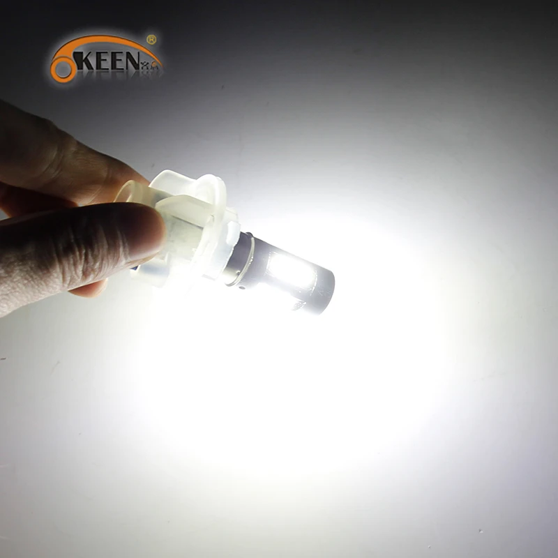 1156 BA15S 15 шт. 3030SMD авто лампы P21W светодиодный BAU15S PY21W BAY15D светодиодный лампы 1157 P21/5 Вт R5W Автомобильный светодиодный светильник 12 V-24 V - Испускаемый цвет: White