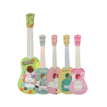 Детские Музыкальные инструменты в мини-укулеле, музыкальные инструменты, игрушки для детей, школьная игра, Музыкальные Игрушки для развития, подарок Монтессори