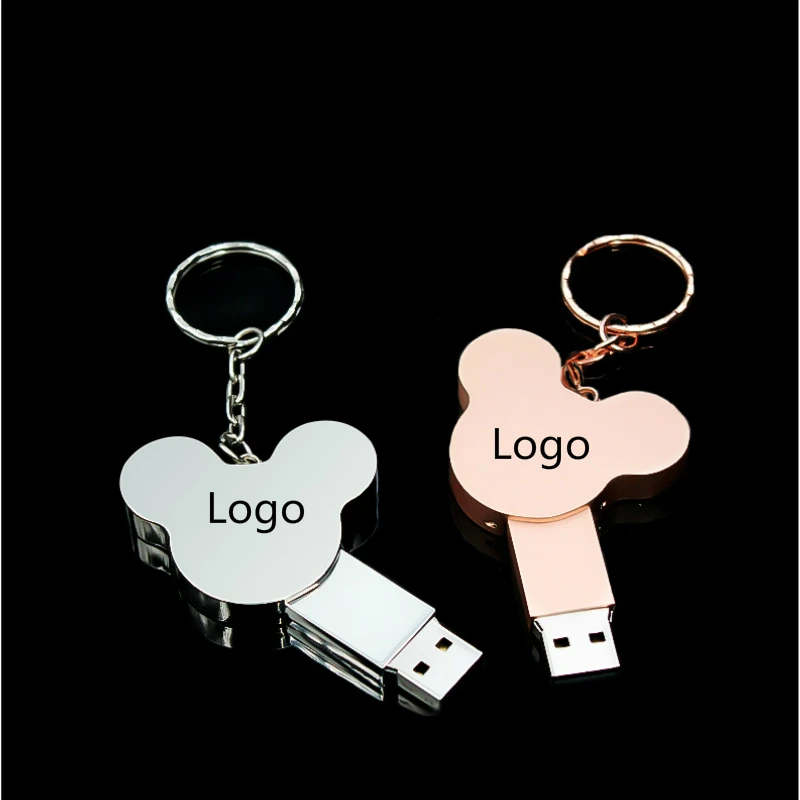 Usb флеш-накопитель с металлической головкой для мыши 4 ГБ 8 16 32 64 | Компьютеры и офис