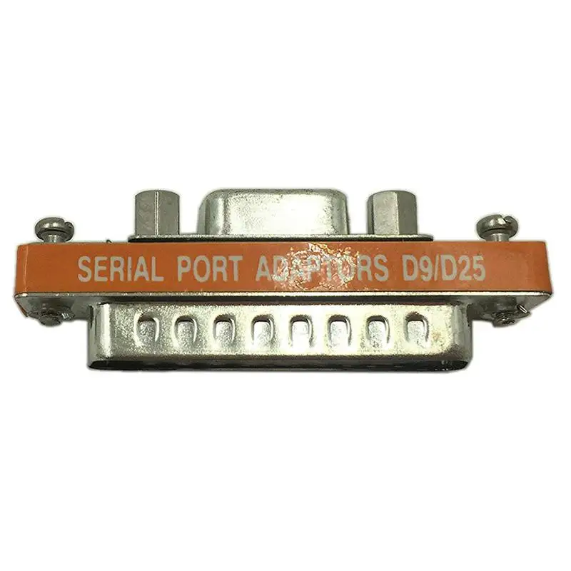 DB9 Female to DB25 Male Mini Serial Port кабель адаптер Gender Changer |