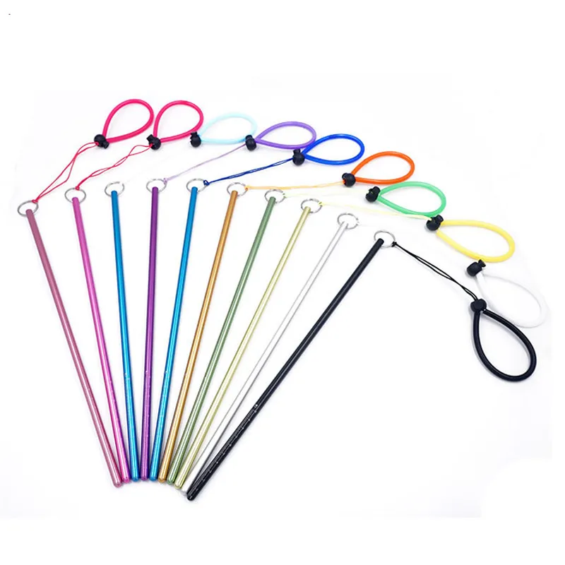 

Portable Colorful Diving Aluminium Alloy Lobster Stick with Measurement Instructions Tap Buoyancy Function Lobster Stick