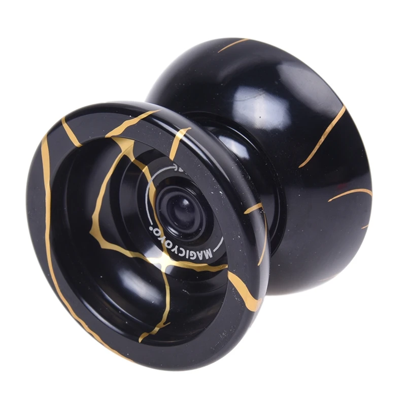 MAGICYOYO New Design Magic Yoyo N11 Alloy Aluminum Professional Yo-yo Yoyo Toy YoYo ball Black+Gold