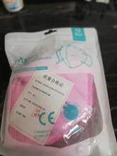 Mascarillas FFP2 KN95 de 5 capas con filtro, máscara respirador FFP3 reutilizable, Color Negro, Rosa, antipolvo, 5-200 Uds.