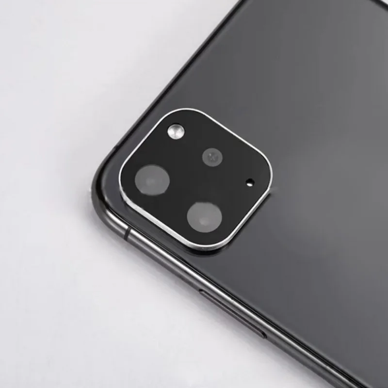 Для применимого iPhone X XS MAX изменение 11pro Крышка для камеры iPhone11 PRO MAX наклейка на рассеиватель Модифицированная Крышка для камеры чехол из титанового сплава