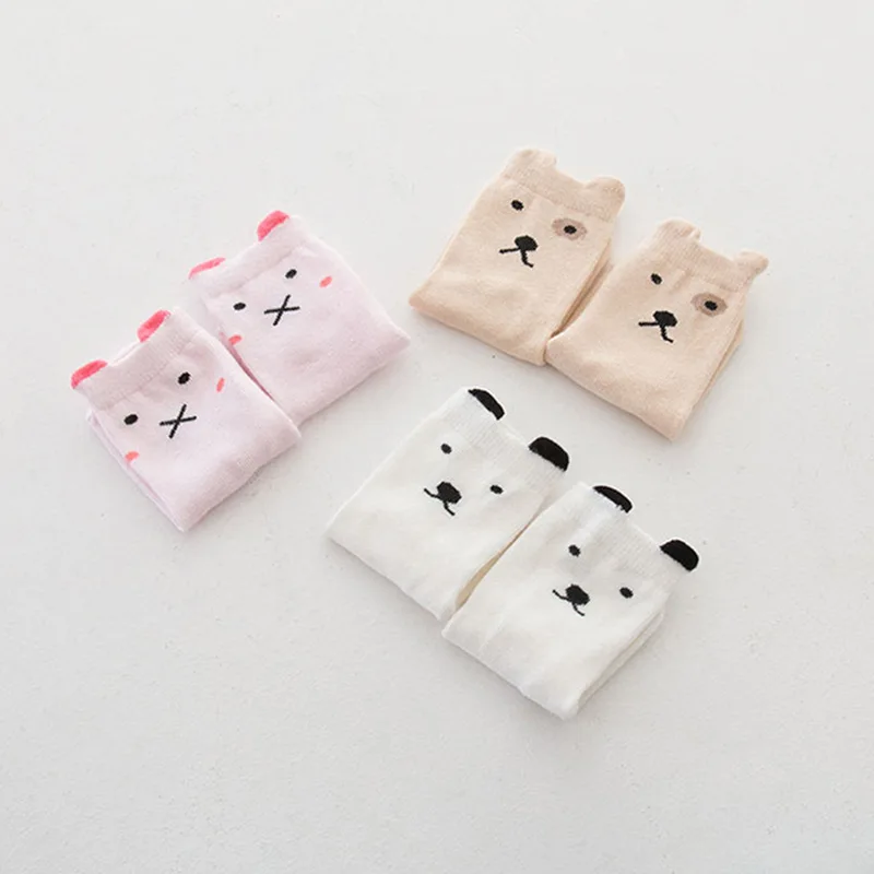 Korean-style Spring And Autumn New Style Children's Socks Men And Women Baby Cartoon Short Socks Peas Eye Puppy Socks Infants Sl