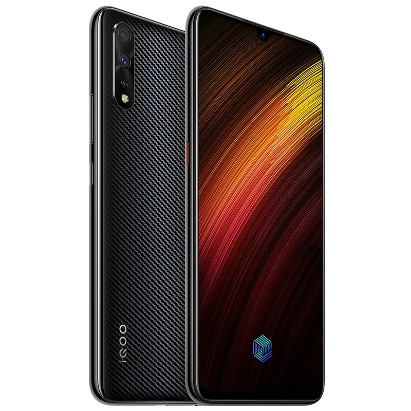 Мобильный телефон Vivo IQOO NEO 855 Snapdragon 855 Android 9,0 6,3" Amoled 2340X1080, 8 Гб ram, 256 ГБ rom, распознавание лица, отпечаток пальца