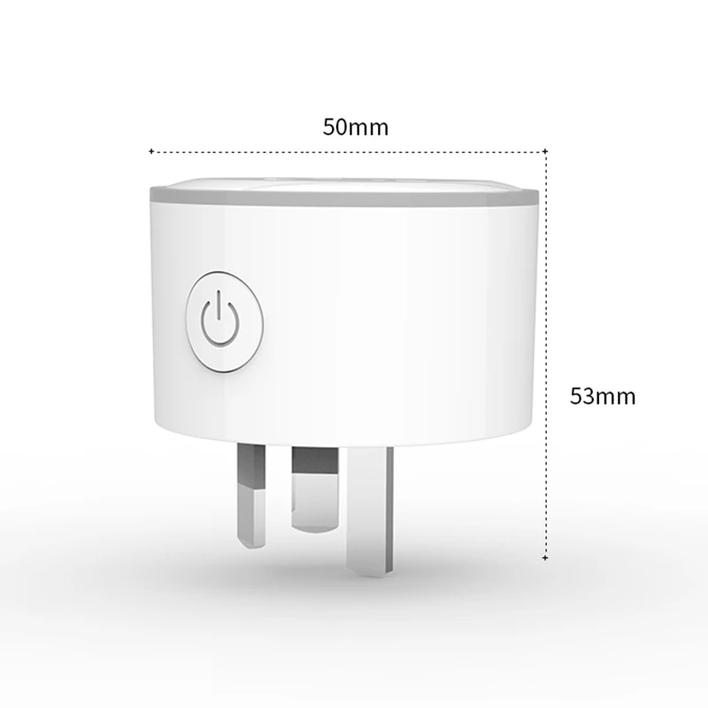 Lonsonho Tuya умная розетка с Wi Fi ночсветильник типа I австралийская Новая Зеландия