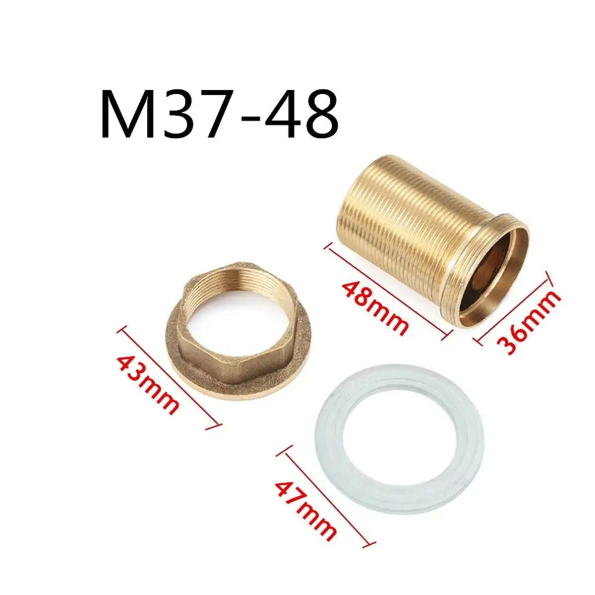 Hot Kitchen Copper Basin Mixer Tap Repair Fitting Kit Faucet Threaded Brass Tube Nut Washer Parts Home Kitchen Faucet Accessorie Kitchen Faucet Accessories Aliexpress