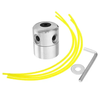 

Aluminum Grass Trimmer Head With 4 Lines Brush Cutter Head Lawn Mower Accessories For Strimmer Replacement