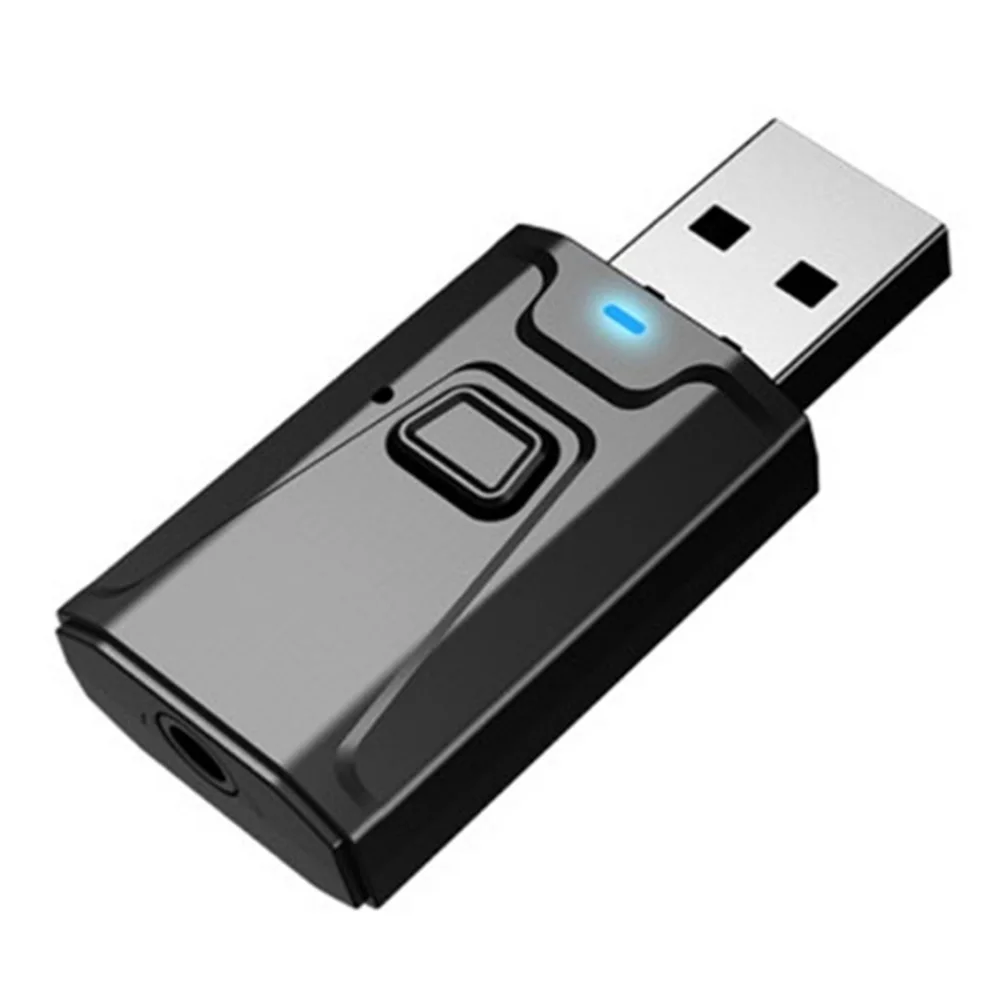 Два в одном аудио адаптер BT 5 0 прием и передатчик Бесплатный привод Plug And Play для 3