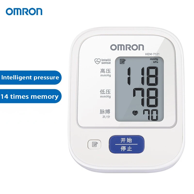 Omron измеритель артериального давления HEM-7121 кровяного на верхней руке точное