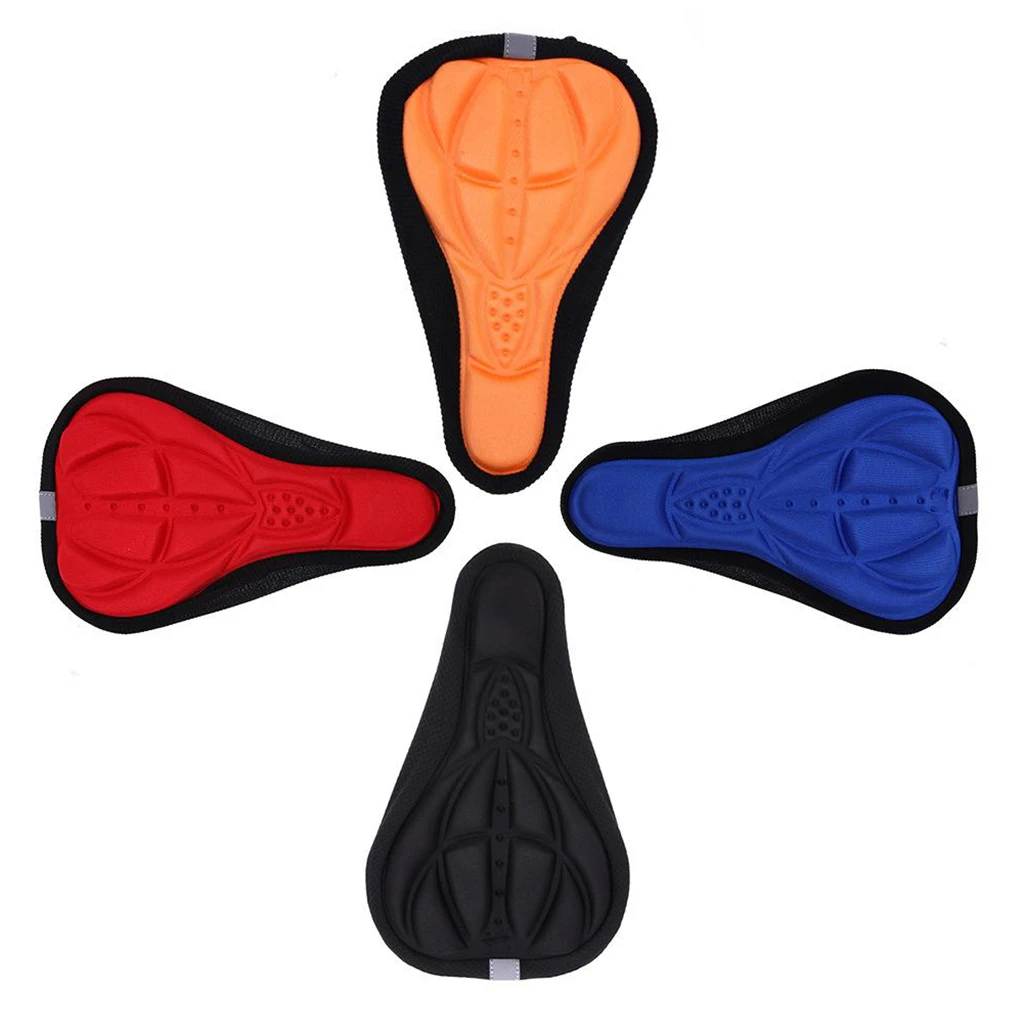 Bike Seat Cover Bicycle Gel Pad Soft 3D Breathable MTB Road Bike Saddle Cushion Bike Seat Cover Bicycle Gel Pad Soft 3D Breathable MTB Road Bike Saddle Cushion