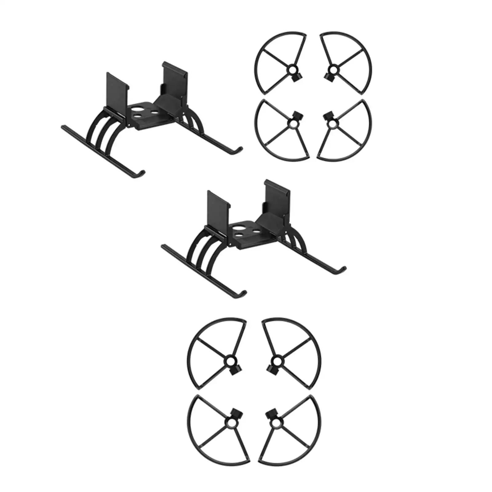 4x Propeller Guards Protector Landing Gear Anticollision Ring Props