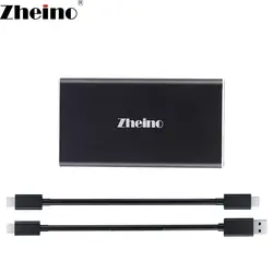 Zheino P3 USB3.0 внешний SSD 120 ГБ 240 ГБ 480 ГБ 128 ГБ 256 ГБ 512 ГБ Алюминий чехол с mSATA Внутренний твердотельный диск
