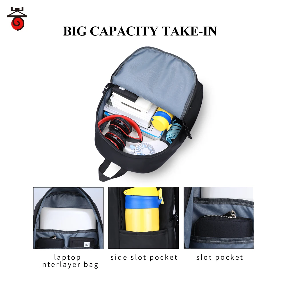 SenkeyStyle Womens Backpacks Nylon Bags Female Simple Letter Softback Teenager School Backpacking Casual Large Capacity Travel
