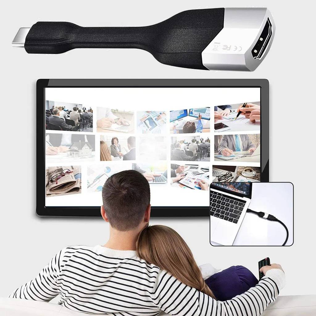 Ouhaobin HDMI адаптер тип-c к HDMI адаптер 4K 30HZ к USB3.1 совместимый для samsung Galaxy Note10