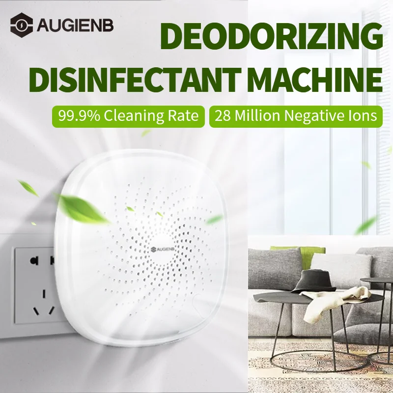 Online AUGIENB Ozon Deodorizer Sterilisator O3 Generator Negativ ionen luftreiniger Formaldehyd Bakterien Entferner für Schlafzimmer Wohnzimmer