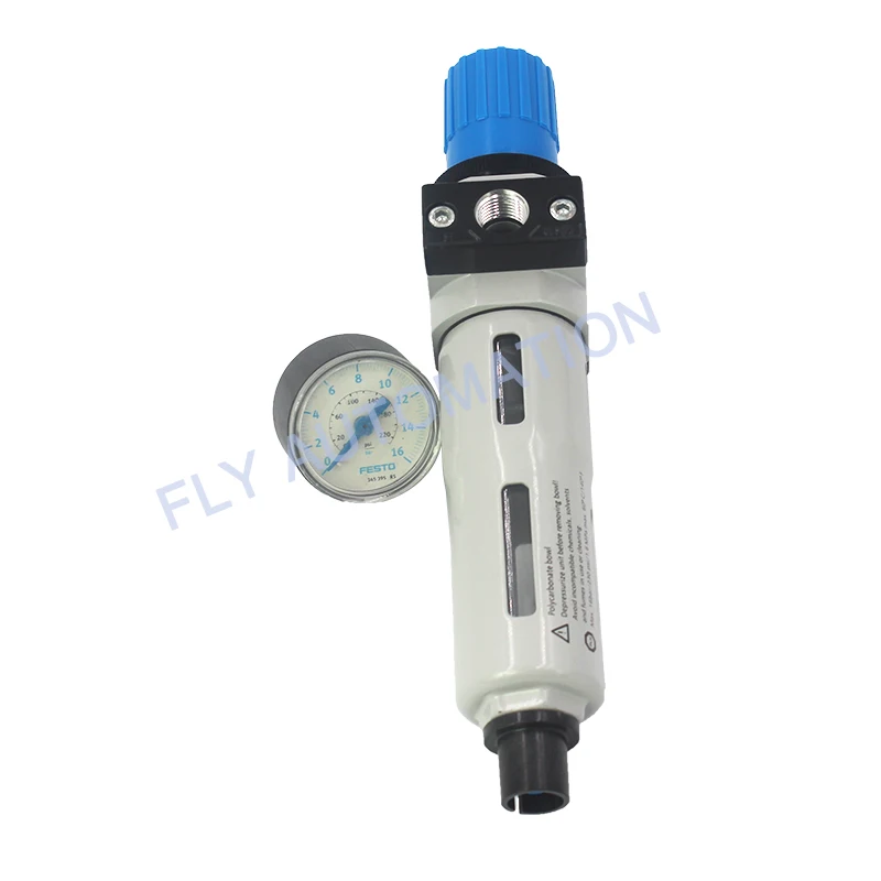 Пневматический воздушный фильтр 40 мкм регулятор давления FESTO LFR-1/4-D-MINI |