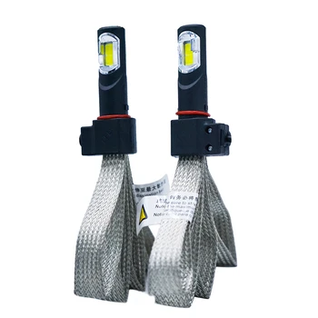 

2×30W Car Motorcycle LED Headlight Bulbs 9004 9007 High/Low Beams 6000K White 6000LM Plug-N-Play (Pack of 2)