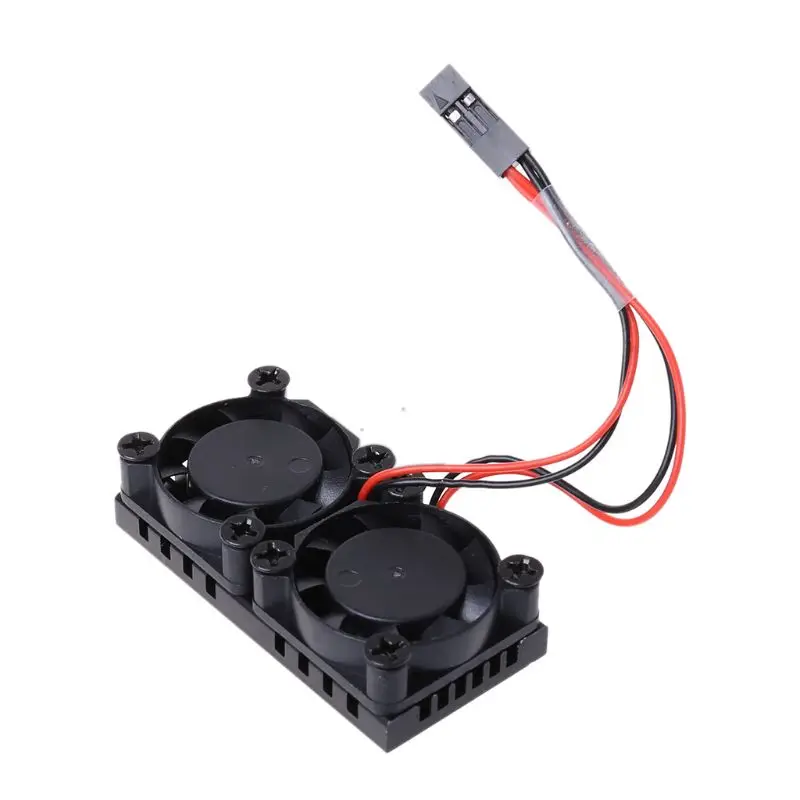 1 комплект двойной вентилятор охлаждения кулер радиатор для Raspberry Pi 3B 4B комплект